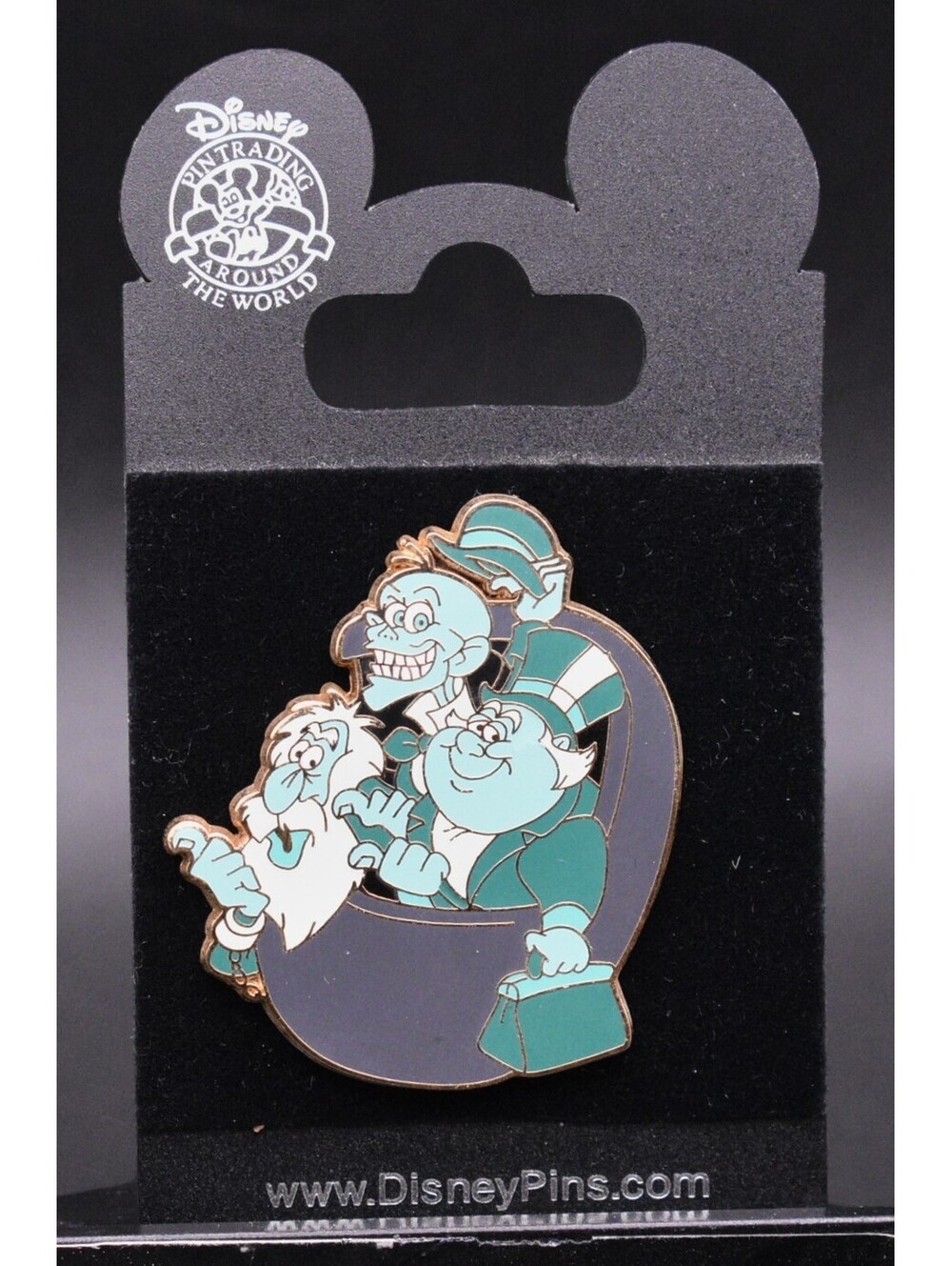 Disney Ezra Gus Phineas Hitchhiking Ghosts Haunted Mansion Doom Buggy Pin (C9)